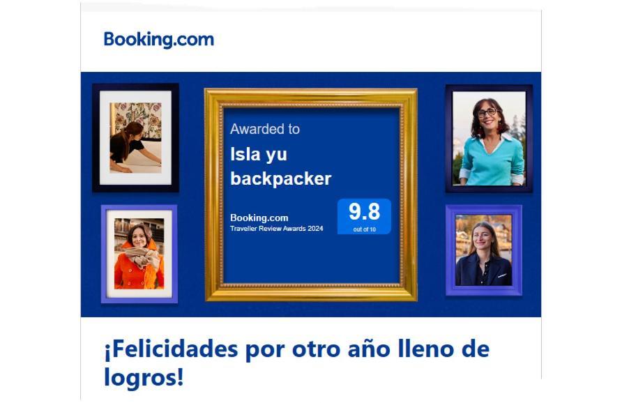 Isla Yu Backpacker Vandrarhem Puerto Natales Exteriör bild